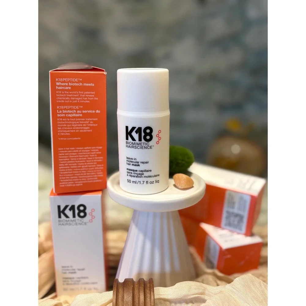 NIB K18 Leave-In Molecular Repair Hair Mask 50ml / 1.7 fl oz Authentic